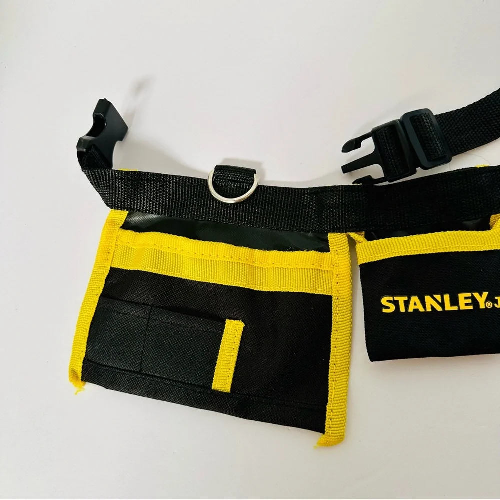 Stanley Junior Toolbelt 24”-32” Waist Black Yellow Little Handyman Boys Girls